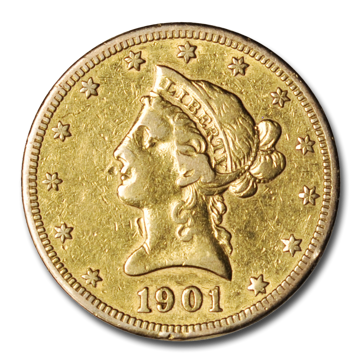 Picture of $10 Liberty Gold Coin Jewelry