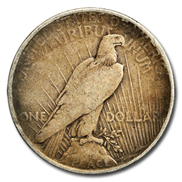 morgan and/or peace silver dollar coin, cull, 1922-1935, pre 1933 silver coin, semi-numismatic silver coin, silver bullion, silver coin, silver bullion coin