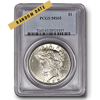 peace silver dollar ms66, 1922-1935, pre 1933 silver coin, semi-numismatic silver coin, silver bullion, silver coin, silver bullion coin