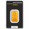 10 gram argor-heraeus gold bar w/ assay, gold bullion, gold bar, gold bullion bar