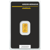 1 gram argor-heraeus kinebar gold bar w/ assay, gold bullion, gold bar, gold bullion bar