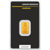 1/10 oz argor-heraeus gold bar w/ assay, gold bullion, gold bar, gold bullion bar