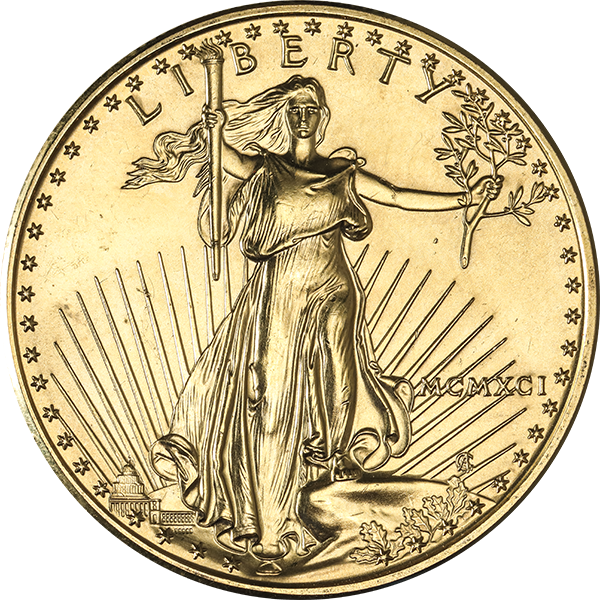 Buy 1 oz American Gold Eagle Coin (Random Year)