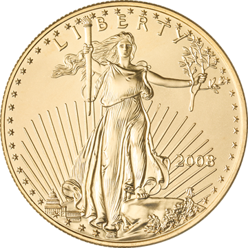 1 oz american gold eagle coin random year, gold bullion, gold coin, gold bullion coin