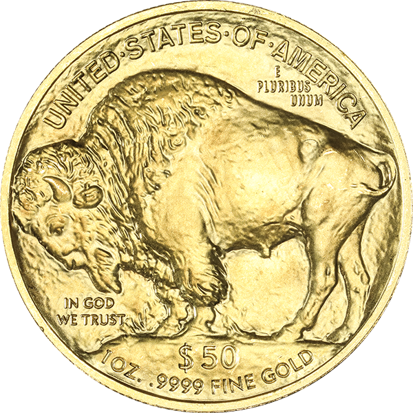 1 oz american gold buffalo coin, random year, gold bullion, gold coin, gold bullion coin