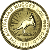 1/20 oz australian gold kangaroo coin, random year, gold bullion, gold coin, gold bullion coin