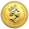 1 oz australian gold nugget coin, random year, gold bullion, gold coin, gold bullion coin