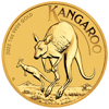 2022 1 oz australian gold kangaroo coin, gold bullion, gold coin, gold bullion coin