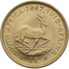 1 rand south african gold coin, random year, gold bullion, gold coin, semi-numismatic gold coin