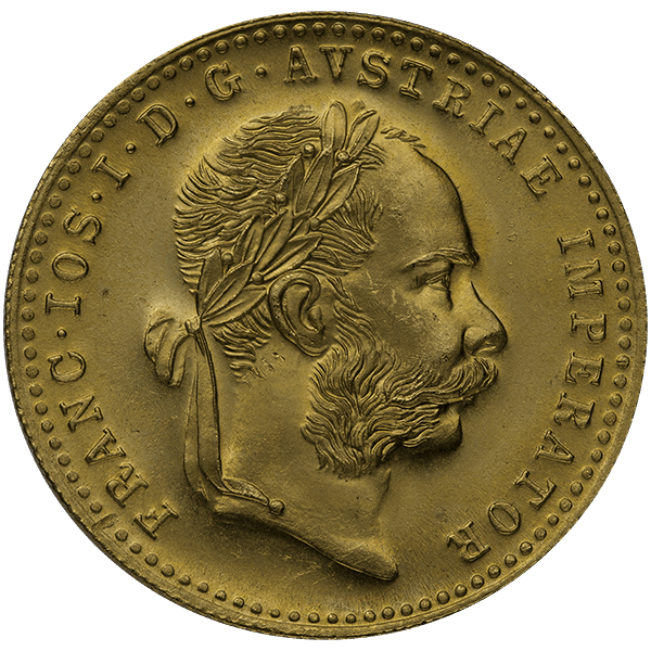 1915 1 ducat austrian gold coin, gold bullion, gold coin, semi-numismatic gold coin