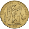 100 francs france gold coin – angel, circulated, gold bullion, gold coin, gold semi-numismatic coin