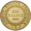 100 francs france gold coin – angel, circulated, gold bullion, gold coin, gold semi-numismatic coin