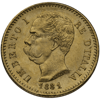 20 lire italian gold coin, circulated, gold bullion, gold coin, gold semi-numismatic coin