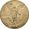 50 peso mexican gold coin, random year, gold bullion, gold coin, gold bullion coin