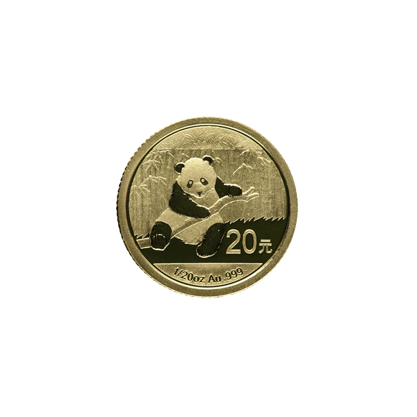 1/20 oz chinese gold panda coin, random year, gold bullion, gold coin, gold bullion coin