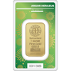 1 oz argor heraeus lunar tiger gold bar, w/ assay, gold bullion, gold bar, gold bullion bar