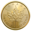 2022 1/4 oz canadian gold maple leaf coin, gold bullion, gold coin, gold bullion coin