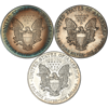 1 oz american silver eagle coin scuffed, random year, silver bullion, silver coin, silver bullion coin
