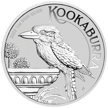 2021 1 oz australian silver kookaburra coin, silver bullion, silver coin, silver bullion coin