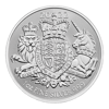 2022 1 oz british silver royal arms coin, silver bullion, silver coin, silver bullion coin