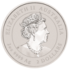 Picture of 2023 2 oz Australian Silver Lunar Rabbit Coin