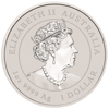 Picture of 2023 1 oz Australian Silver Lunar Rabbit Coin (BU)