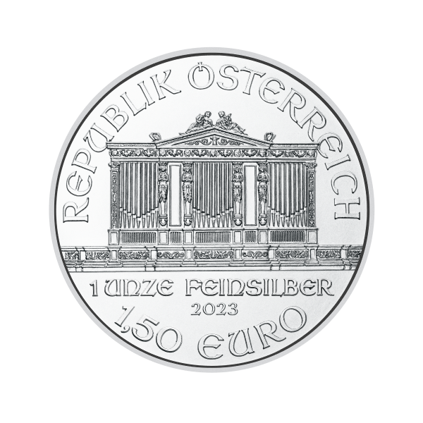 Picture of 2023 1 oz Austrian Silver Philharmonic Coin (BU)