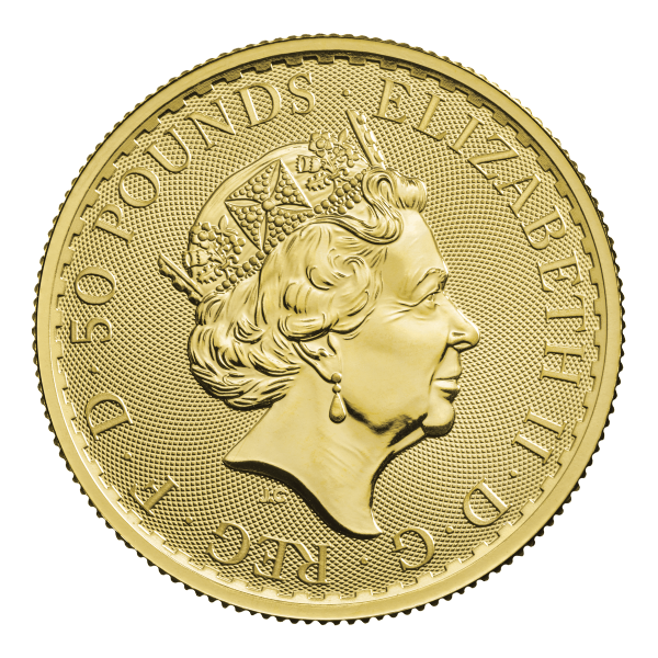 Picture of 2023 1/2 oz British Gold Britannia Coin (BU)