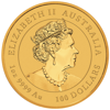 Picture of 2023 1 oz Australian Gold Lunar Rabbit Coin (BU)