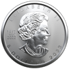 2023 1 oz canadian silver maple leaf coin (bu), silver bullion, silver coin, silver bullion coin