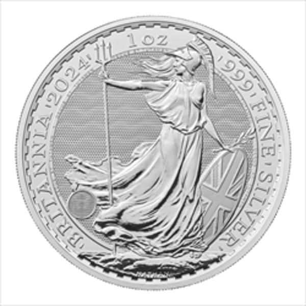 Picture of 2024 1 oz British Silver Britannia Coin