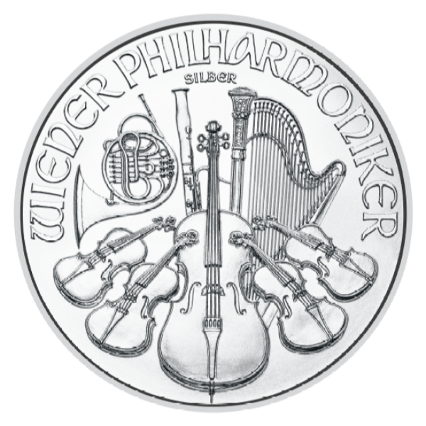 Picture of 2024 1 oz Austrian Silver Philharmonic Coin (BU)