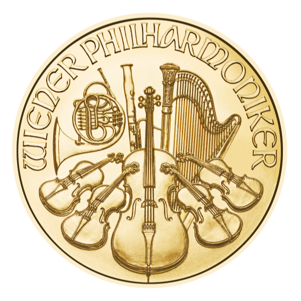 Picture of 2024 1/2 oz Austrian Gold Philharmonic Coin (BU)