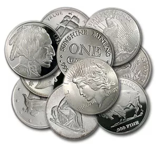 Picture of 1/2 oz Buffalo Silver Round (Varied Condition, Any Mint)