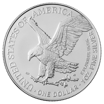 2024 1 oz american silver eagle coin (bu), silver bullion, silver coin, silver bullion coin