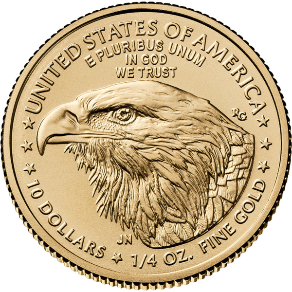 Picture of 2025 1/4 oz American Gold Eagle Coin (BU)