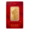 Picture of 1 oz PAMP Lunar White Snake Gold Bar