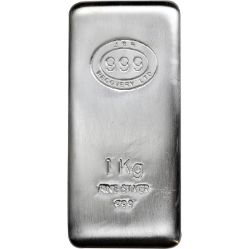 1 kilo jbr silver bar varied condition, any mint, silver bullion, silver bar, silver bullion bar