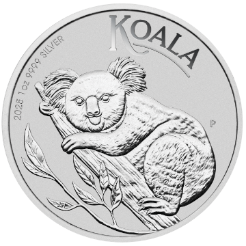 Picture of 2025 1 oz Australian Silver Koala Coin (BU)