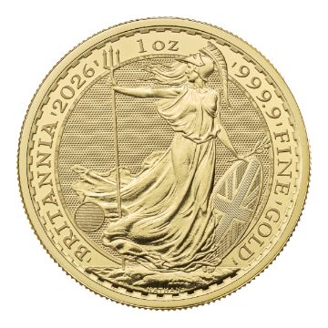 Picture of 2026 1 oz British Gold Britannia Coin