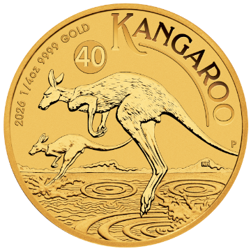Picture of 2026 1/10 oz Australian Gold Kangaroo Coin (BU)