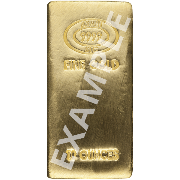 Picture of 10 oz Asahi Gold Bar