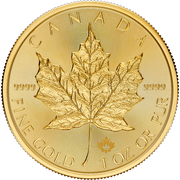 Picture of 2026 1 oz Canadian Gold Maple Leaf Coin (BU)