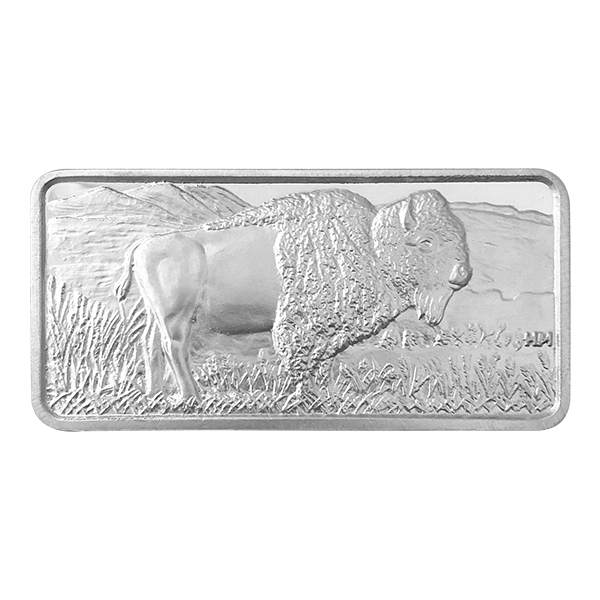 Picture of 10 oz Buffalo Silver Bar - Highland Mint