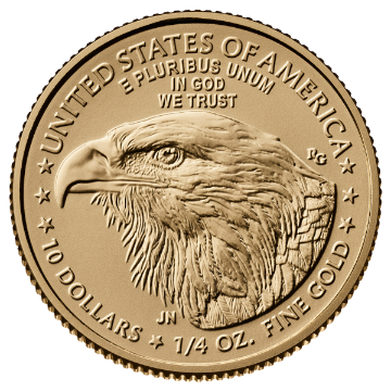 Picture of 2026 1/4 oz American Gold Eagle Coin (BU)