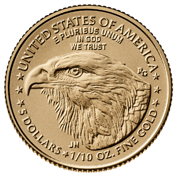 Picture of 2026 1/10 oz American Gold Eagle Coin (BU)