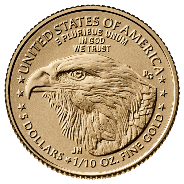 Picture of 2026 1/10 oz American Gold Eagle Coin (BU)