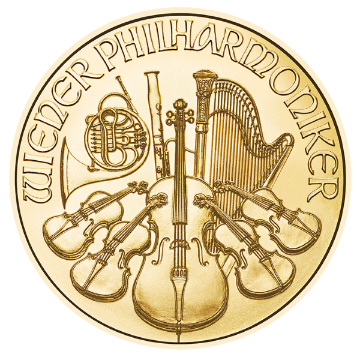 Picture of 2026 1/2 oz Austrian Gold Philharmonic Coin (BU)