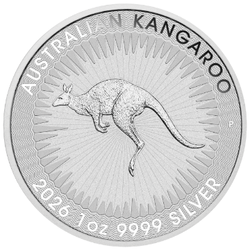 Picture of 2026 1 oz Australian Platinum Kangaroo Coin