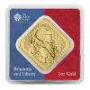 Picture of 1 oz The Royal Mint Britannia and Liberty Gold Bar